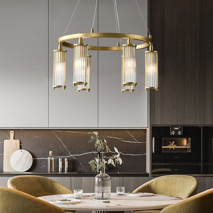Baton Pendant Light Round - LUVIA LIGHTING