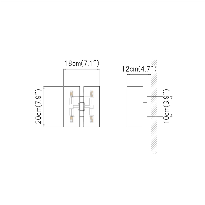 Bluto Wall Light - LUVIA LIGHTING
