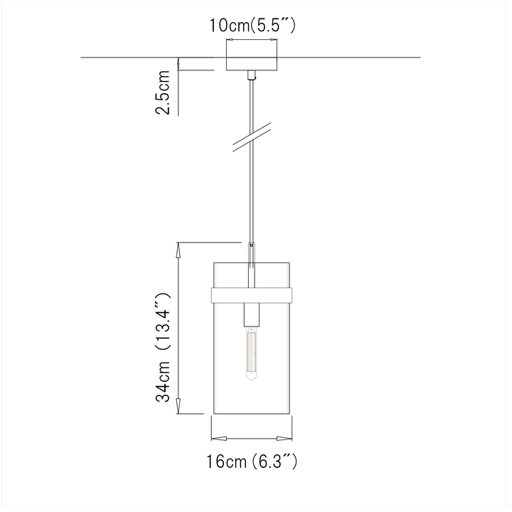Burry Pendant Light - LUVIA LIGHTING