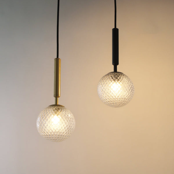 Casus Pendant Light [Rib Clear] - LUVIA LIGHTING