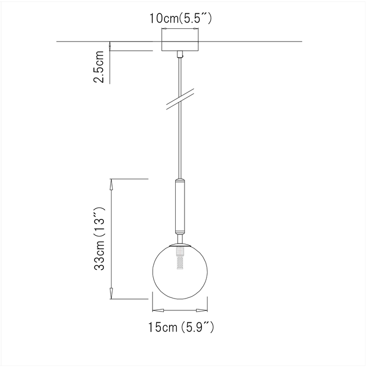 Casus Pendant Light [Rib Clear] - LUVIA LIGHTING