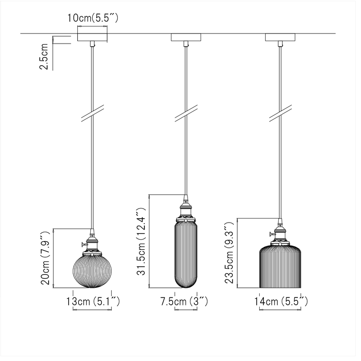 Ceras Pendant Light - LUVIA LIGHTING