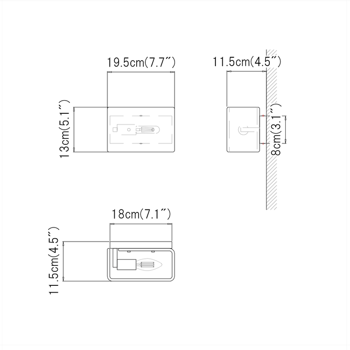 Cillo Wall Light - LUVIA LIGHTING