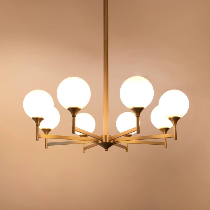 Corona Pendant Light [8heads] - LUVIA LIGHTING