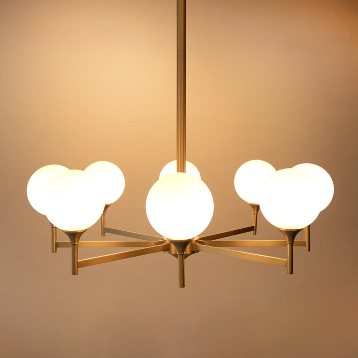 Corona Pendant Light [8heads] - LUVIA LIGHTING
