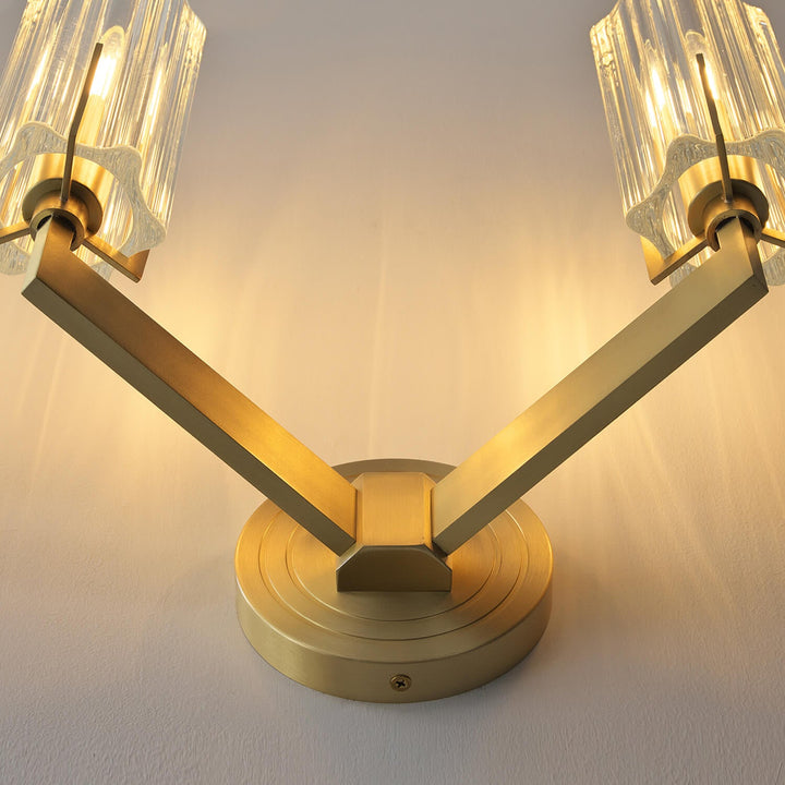 Cresset Wall Light [Double] - LUVIA LIGHTING