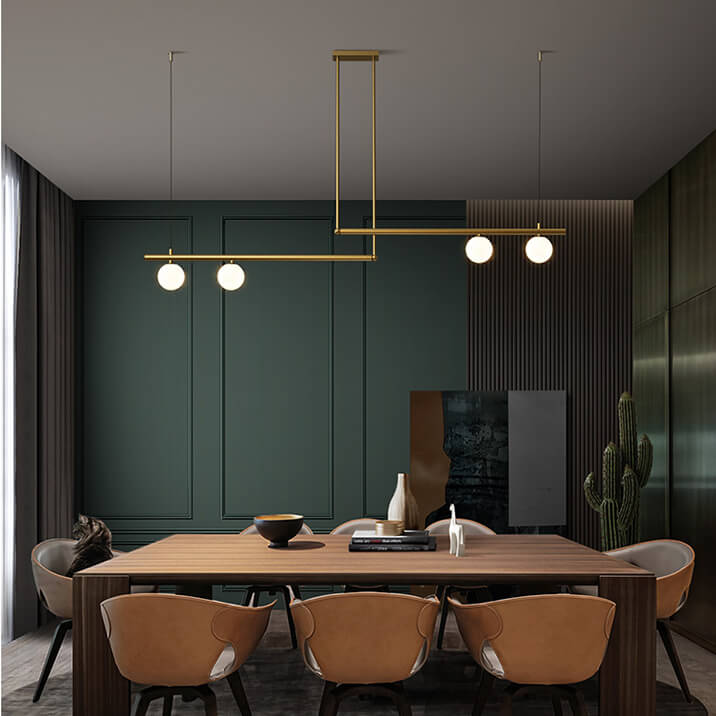 Cros Pendant Light [4heads] - LUVIA LIGHTING