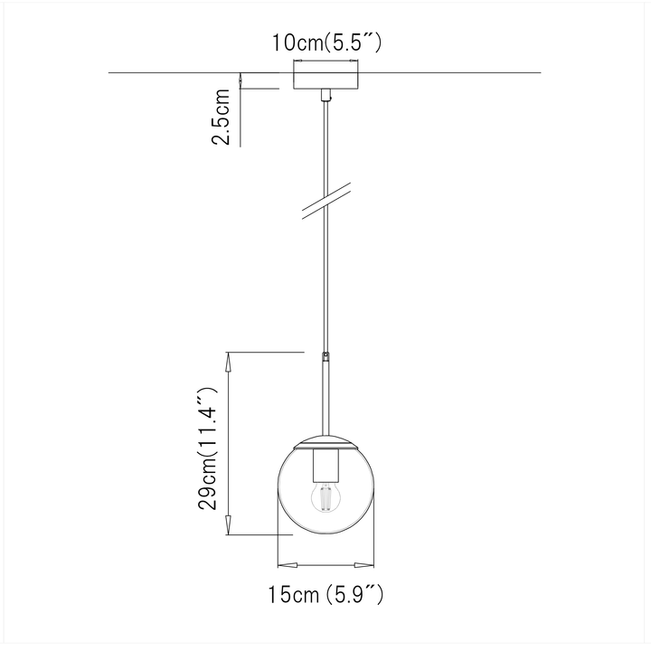 Fume Pendant Light - LUVIA LIGHTING