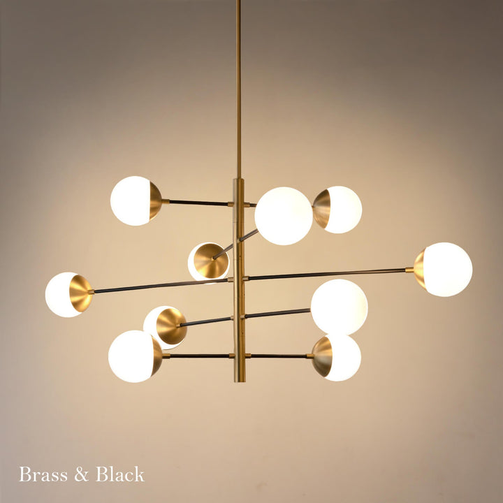 Orbits Pendant Light [10heads] - LUVIA LIGHTING