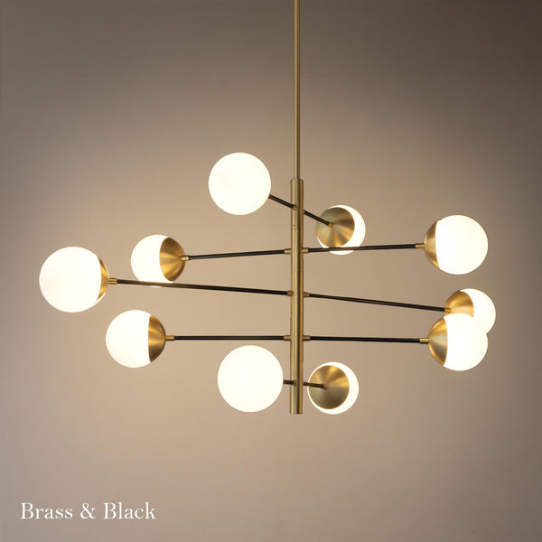 Orbits Pendant Light [10heads] - LUVIA LIGHTING