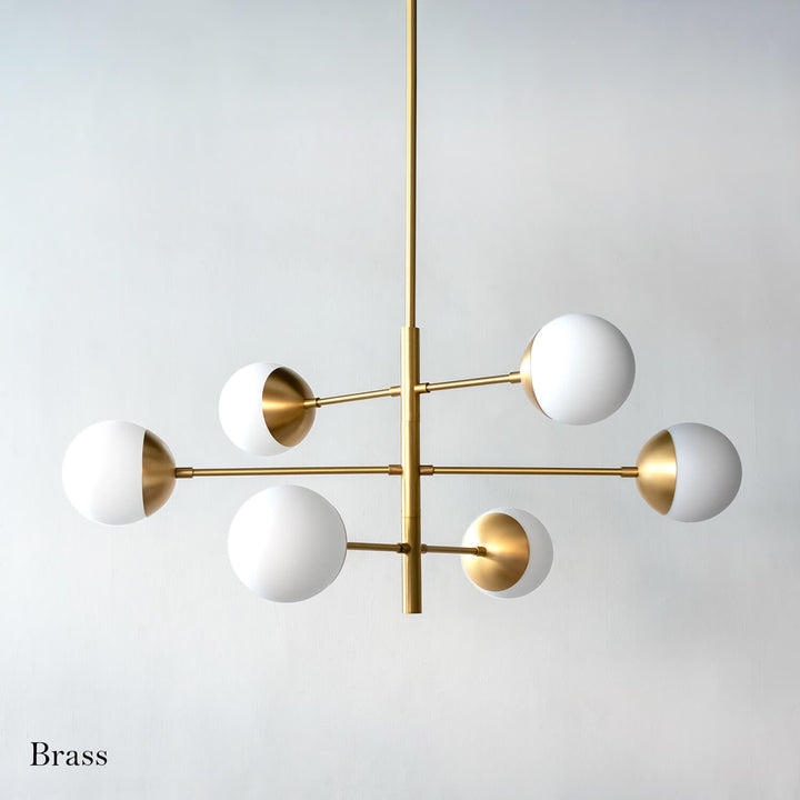 Orbits Pendant Light [6heads] - LUVIA LIGHTING