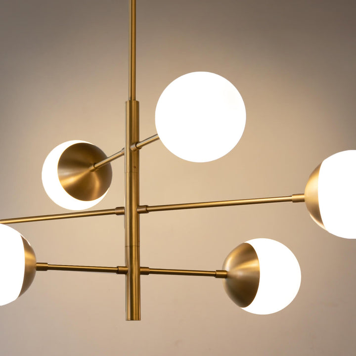 Orbits Pendant Light [6heads] - LUVIA LIGHTING