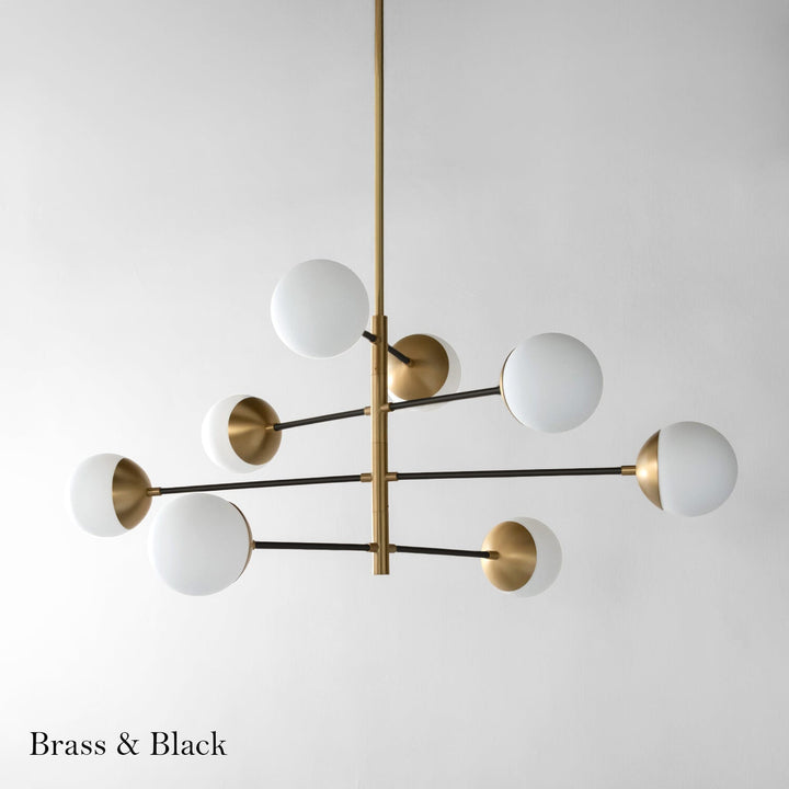 Orbits Pendant Light [8heads] - LUVIA LIGHTING