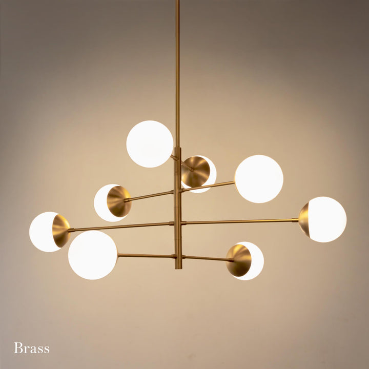Orbits Pendant Light [8heads] - LUVIA LIGHTING