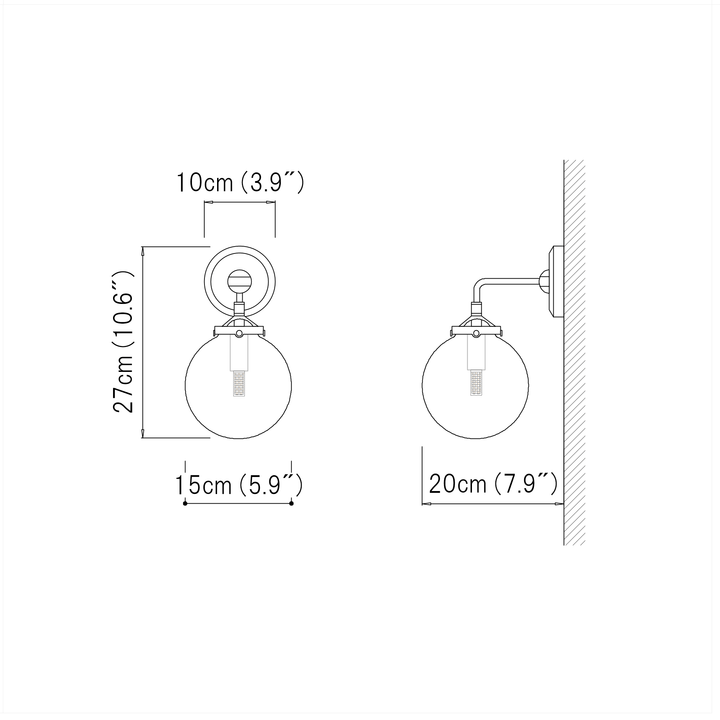Platea Wall Light - LUVIA LIGHTING