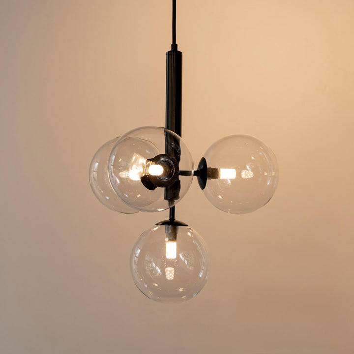 Quartet Pendant Light [Clear] - LUVIA LIGHTING