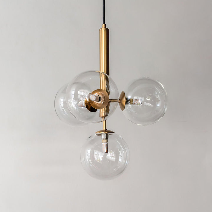 Quartet Pendant Light [Clear] - LUVIA LIGHTING