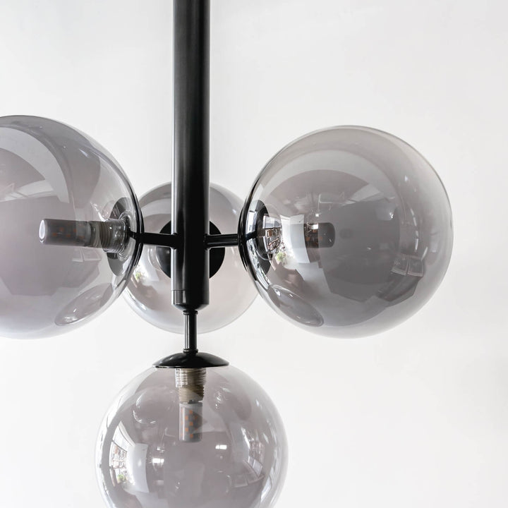 Quartet Pendant Light [Smoke] - LUVIA LIGHTING