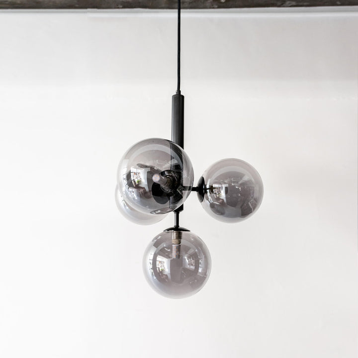 Quartet Pendant Light [Smoke] - LUVIA LIGHTING