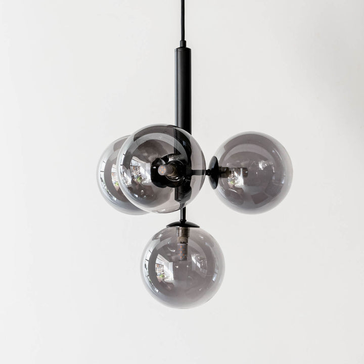 Quartet Pendant Light [Smoke] - LUVIA LIGHTING