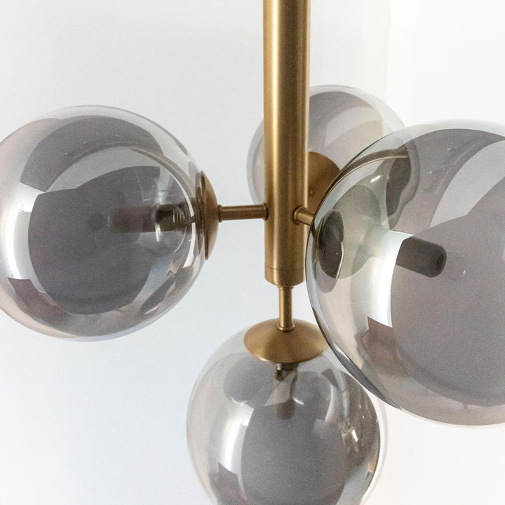 Quartet Pendant Light [Smoke] - LUVIA LIGHTING