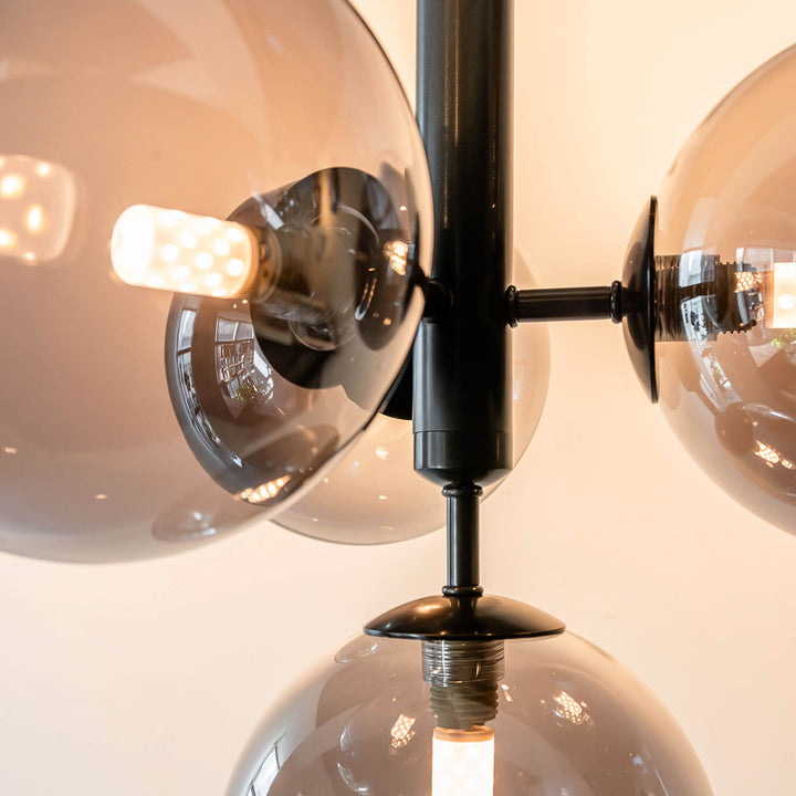 Quartet Pendant Light [Smoke] - LUVIA LIGHTING