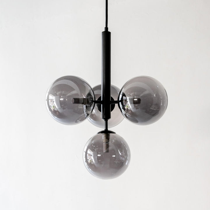 Quartet Pendant Light [Smoke] - LUVIA LIGHTING