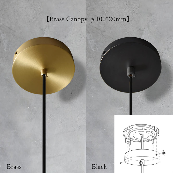 Quartet Pendant Light [Smoke] - LUVIA LIGHTING