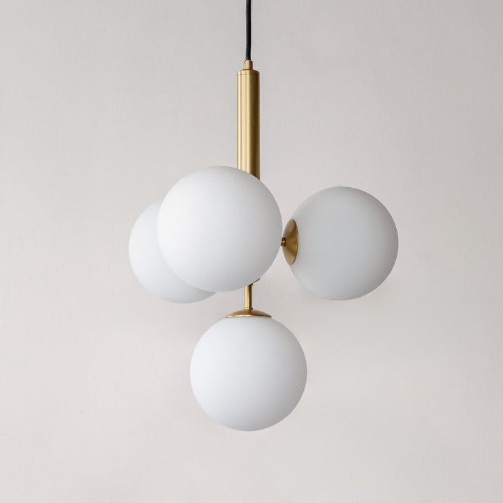 Quartet Pendant Light [White] - LUVIA LIGHTING