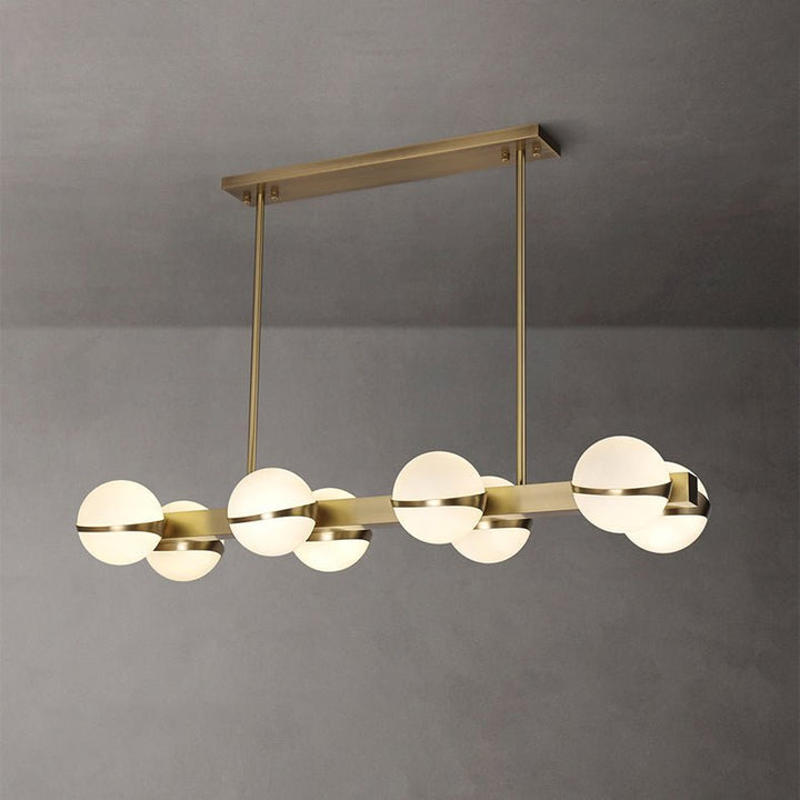 Seraph Pendant Light Rectangle [8heads] - LUVIA LIGHTING