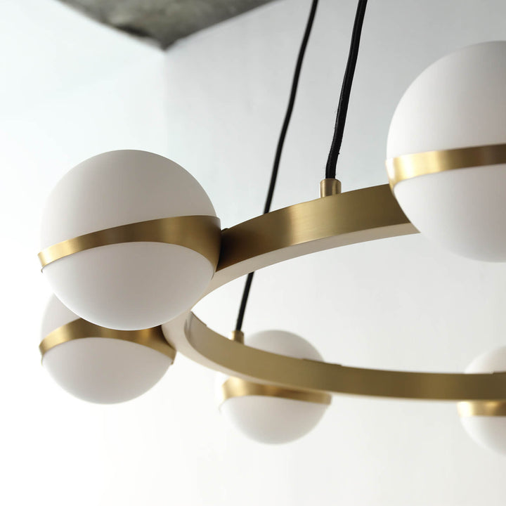 Seraph Pendant Light Round [6heads] - LUVIA LIGHTING