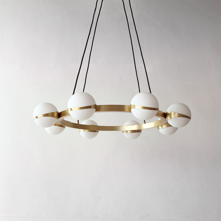 Seraph Pendant Light Round [8heads] - LUVIA LIGHTING
