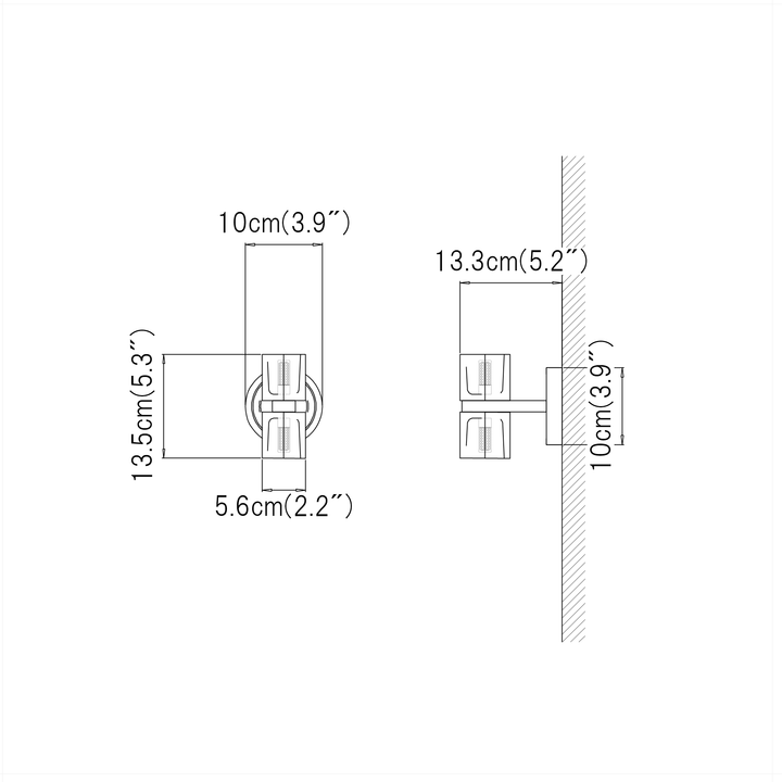 Splend Wall Light - LUVIA LIGHTING